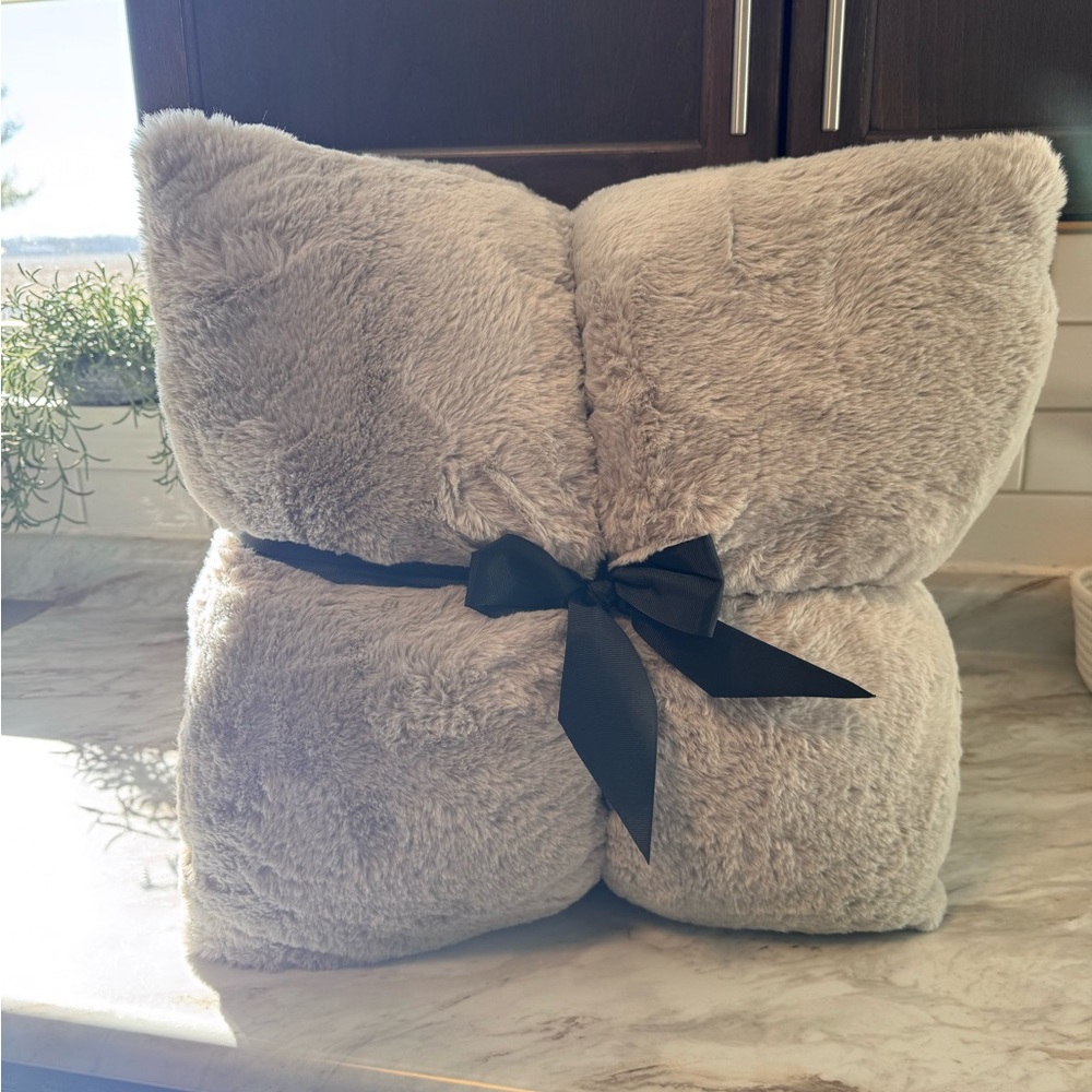 NWT Gray Decorative Pillows